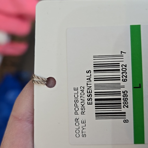 Rafaella Pink Sleeveless Top with Button Detail Popstick Pink Size Large - Picture 9 of 9